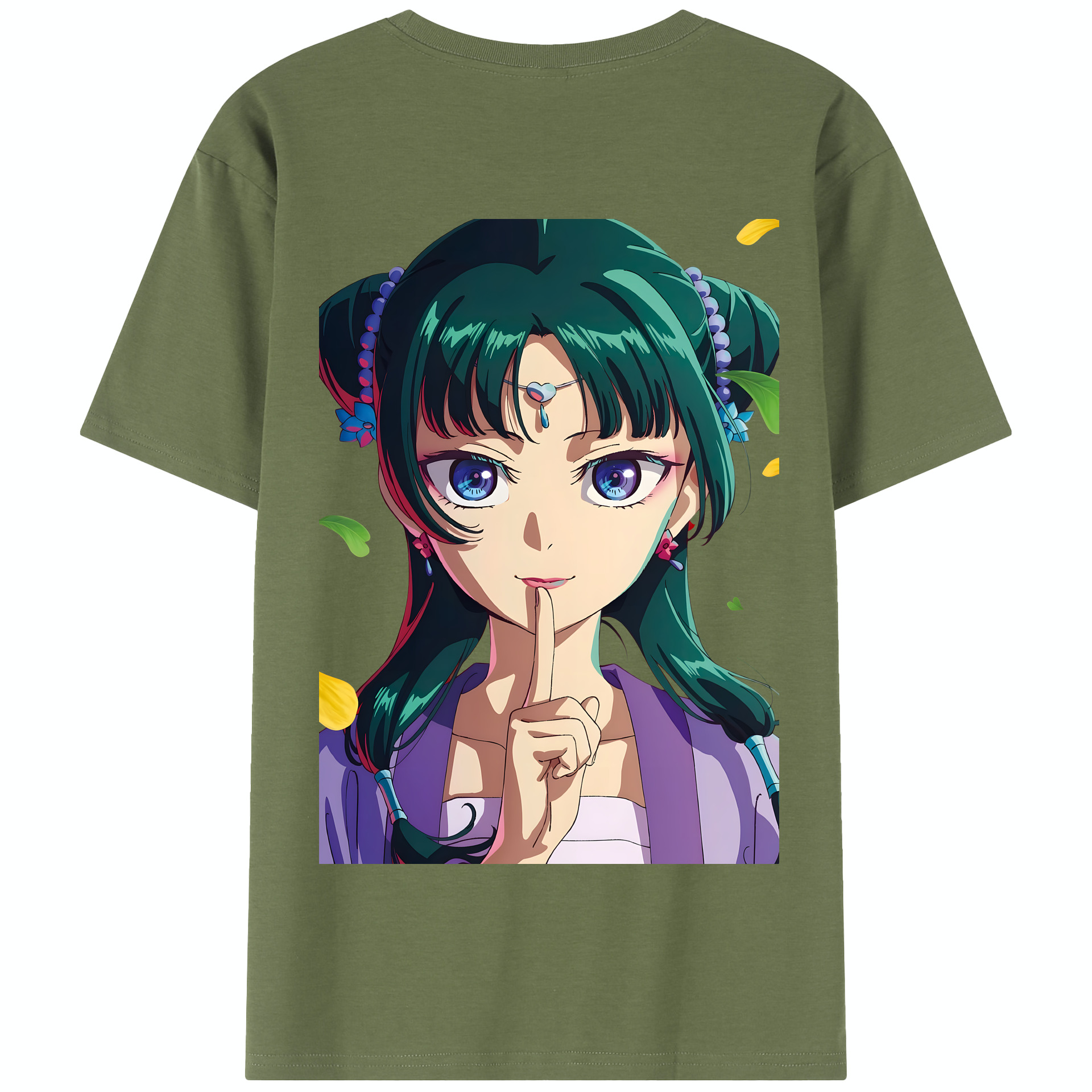 （画像用） 薬屋のひとりごと The Apothecary Diaries 綿100％半袖Tシャツ（背面プリント）